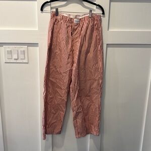 Striped Red cotton boxer pants Speltham London M